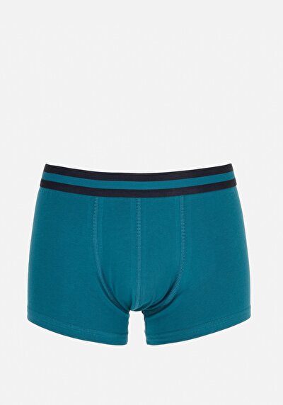 Afficher les détails de Sous-vêtements Vert Modern Fit Imprimé Homme