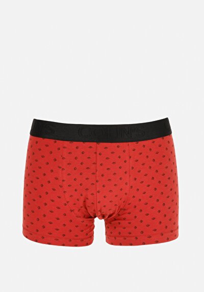 Afficher les détails de Sous-vêtements Rouge Modern Fit Imprimé Homme