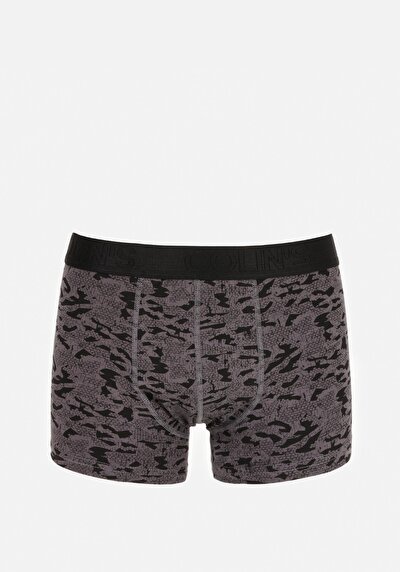 Image de Sous-vêtements Anthracite Modern Fit Imprimé Homme