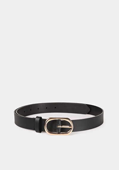 Image de Ceinture Noir Modern Fit Femme