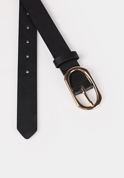 Image de Ceinture Noir Modern Fit Femme