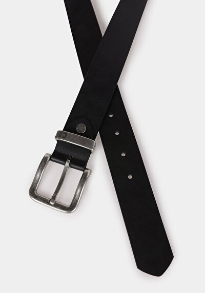 Afficher les détails de Ceinture Noir Modern Fit Homme