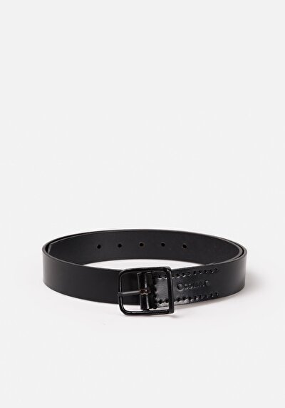 Image de Ceinture Noir Modern Fit Homme