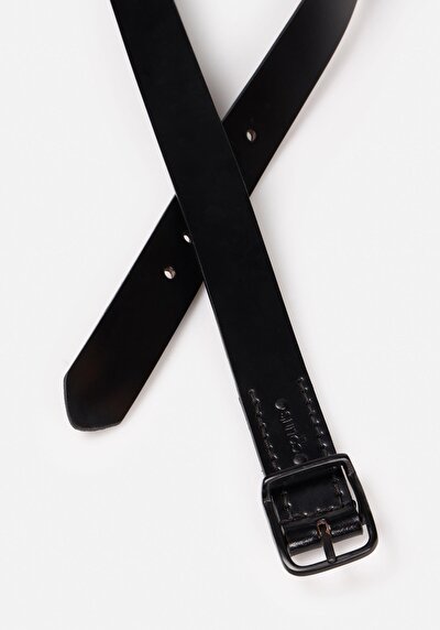 Image de Ceinture Noir Modern Fit Homme