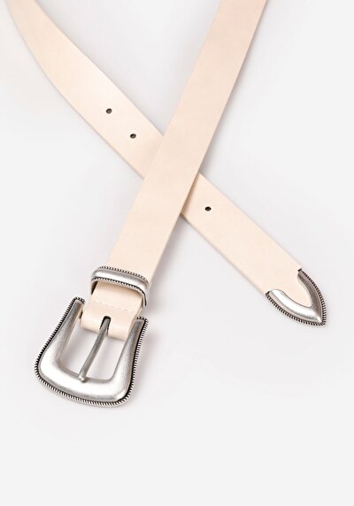 Image de Ceinture Beige Modern Fit Femme
