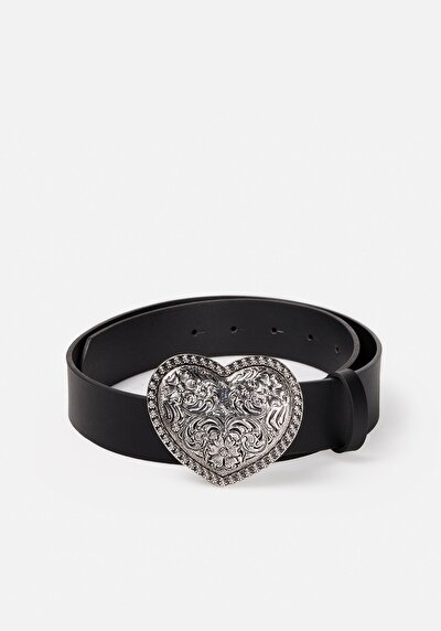 Image de Ceinture Noir Modern Fit Femme