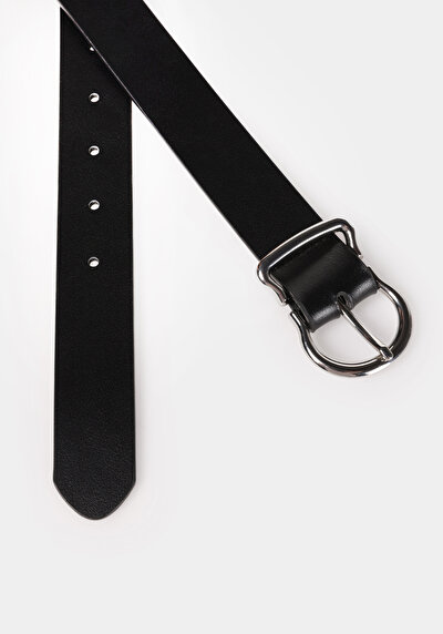 Image de Ceinture Noir Modern Fit Femme