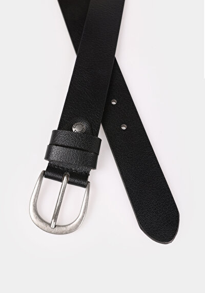 Image de Ceinture Noir Modern Fit Femme