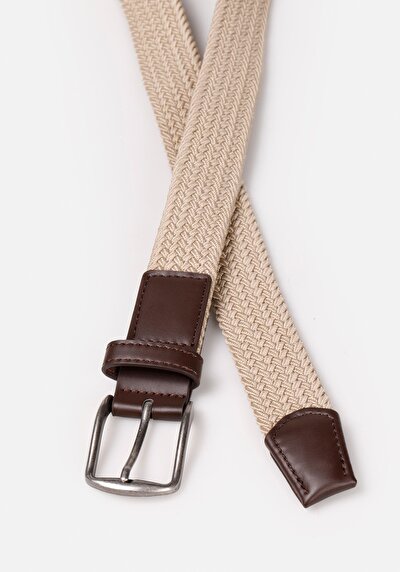 Image de Ceinture Beige Modern Fit Homme