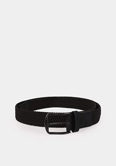 Afficher les détails de Ceinture Noir Modern Fit Homme