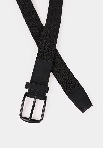Afficher les détails de Ceinture Noir Modern Fit Homme