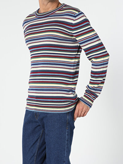 Image de Pull Multicolou Regular Fit   Homme