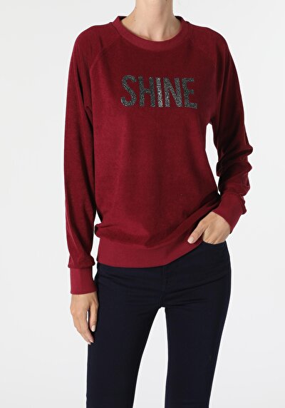 Afficher les détails de Pull-over Bordeaux Regular Fit  Femme