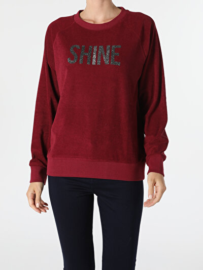 Afficher les détails de Pull-over Bordeaux Regular Fit  Femme
