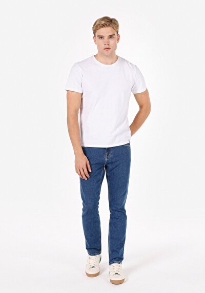 Image de 044 Karl Pantalon Straight Leg Low Rise En Jean Straight Fit Homme