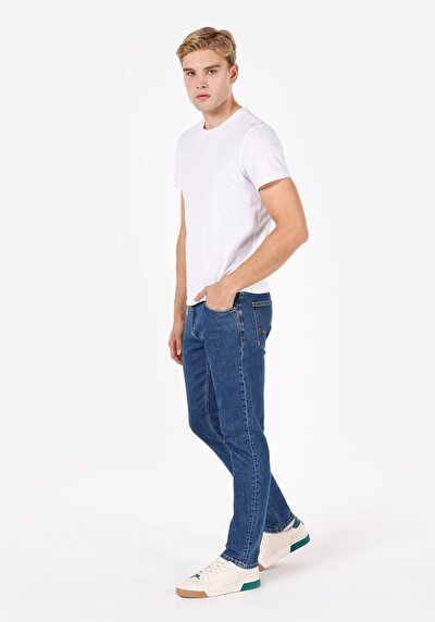 Image de 044 Karl Pantalon Straight Leg Low Rise En Jean Straight Fit Homme