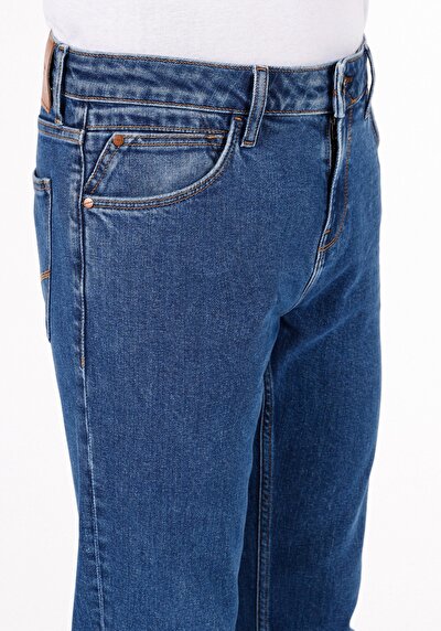 Image de 044 Karl Pantalon  Straight Leg Low Rise En Jean Straight Fit Homme