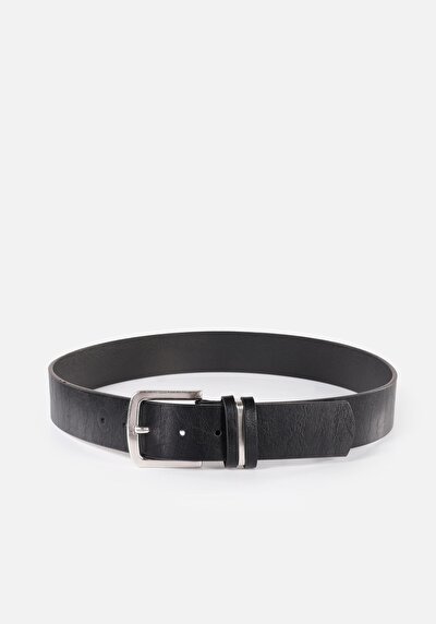 Image de Ceinture Noir Modern Fit Homme