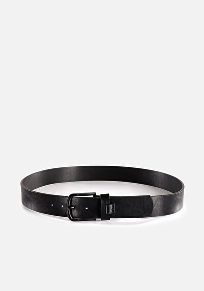 Image de Ceinture Noir Modern Fit Homme