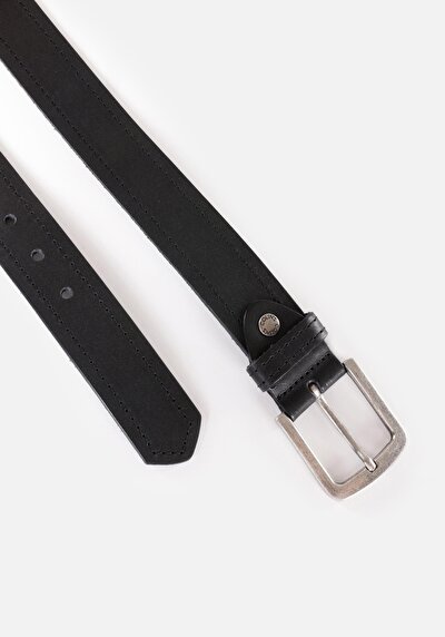 Image de Ceinture Noir Modern Fit Femme