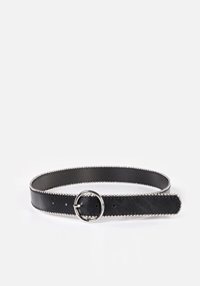 Image de Ceinture Noir Modern Fit Femme