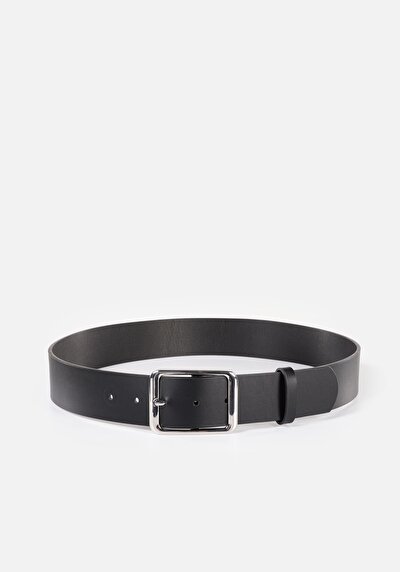 Image de Ceinture Noir Modern Fit Femme