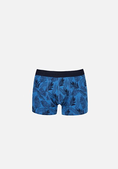 Afficher les détails de Sous-vêtements Bleu Modern Fit Imprimé Homme