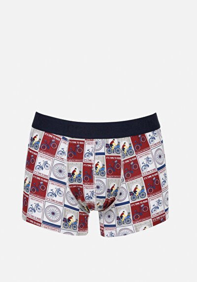 Image de Sous-vêtements Multicolou Modern Fit Imprimé Homme