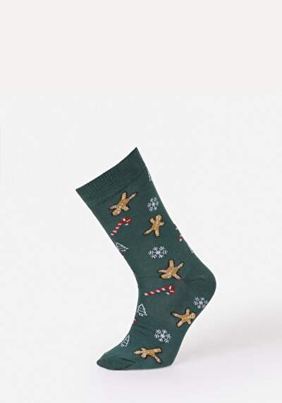 Image de Chaussettes Vert Modern Fit Homme