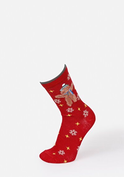 Image de Chaussettes Rouge Modern Fit Femme