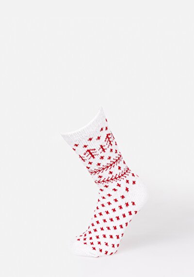 Image de Chaussettes Ecru Modern Fit Femme