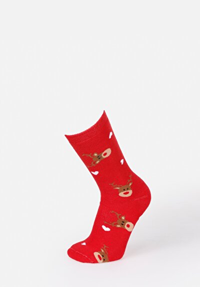 Image de Chaussettes Rouge Modern Fit Femme