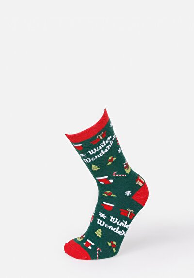 Image de Chaussettes Vert Modern Fit Femme