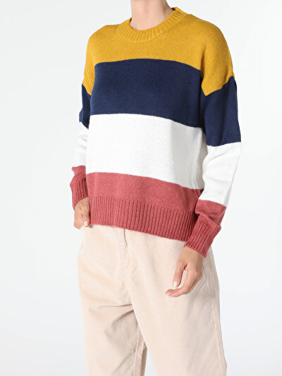 Image de Pull Multicolou Regular Fit   Femme