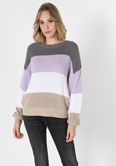 Image de Pull Multicolou Regular Fit   Femme