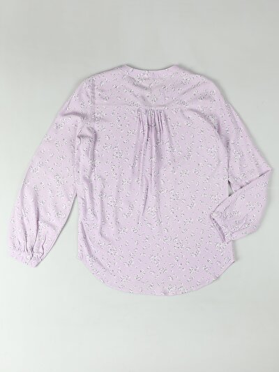 Afficher les détails de Chemise À Manches Longues Violet Blouse   Femme