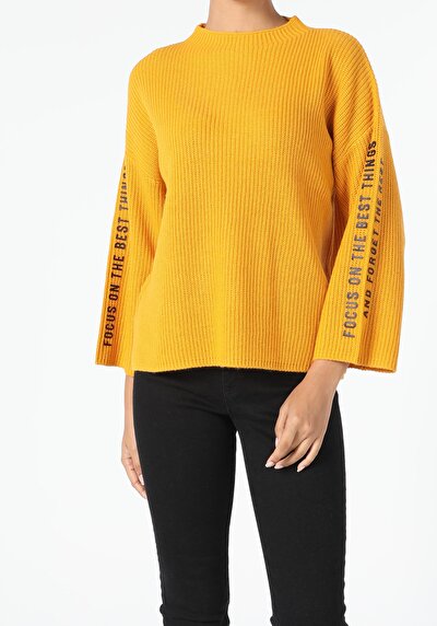 Image de Pull Jaune Regular Fit   Femme