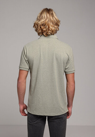 Image de T-shirt Polo À Manches Courtes Droit Regular Fit Homme