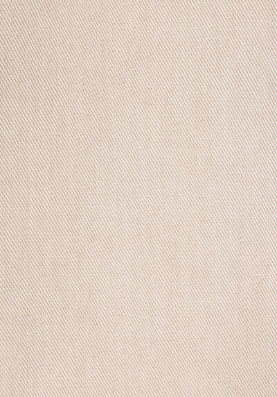Afficher les détails de Pantalon Beige Loose Leg Medium Rise En Gabardine Relaxed Fit Homme