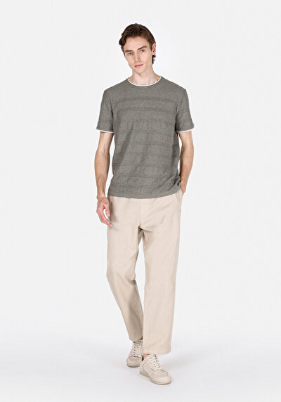 Image de Tricot Kaki Regular Fit Homme