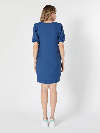 Image de Robe Bleu Regular Fit Femme