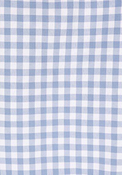 Image de Chemise À Manches Longues Bleu Regular Fit Carré  Femme