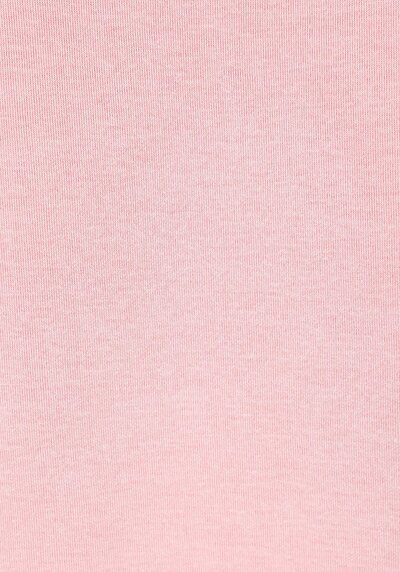 Afficher les détails de T-shirt À Manches Courtes Rose Regular Fit Droit Femme