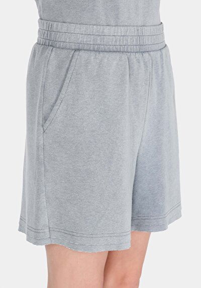 Afficher les détails de Short Gris Regular Fit Femme