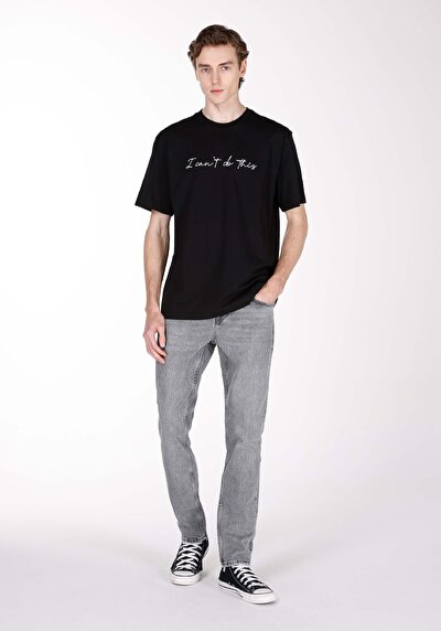 Image de 044 Karl Pantalon Straight Leg Low Rise En Jean Straight Fit Homme