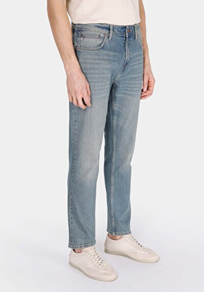 Image de 067 Jack Pantalon Tapered Leg Medium Rise En Jean Regular Fit Homme
