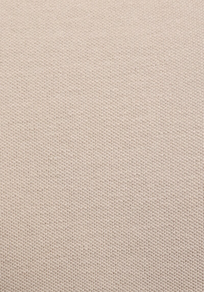 Afficher les détails de T-shirt Polo À Manches Courtes Beige Droit Regular Fit Homme