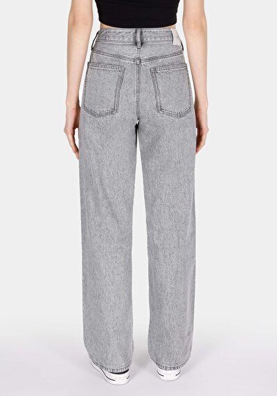 Afficher les détails de 880 Elisa Pantalon  Full Length Medium Rise En Jean Straight Fit Femme
