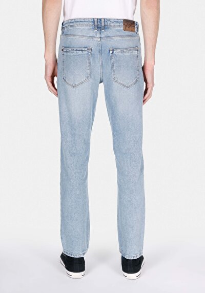 Image de 044 Karl Pantalon Straight Leg Low Rise En Jean Straight Fit Homme