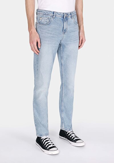 Image de 044 Karl Pantalon Straight Leg Low Rise En Jean Straight Fit Homme